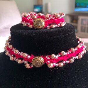 ⭐️2 PIECE BOHO Choker Bracelet Set